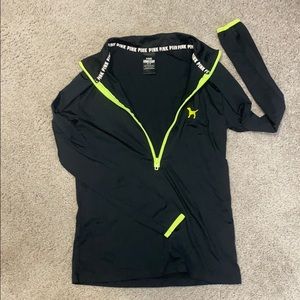VS Pink 1/4 Zip Active Top